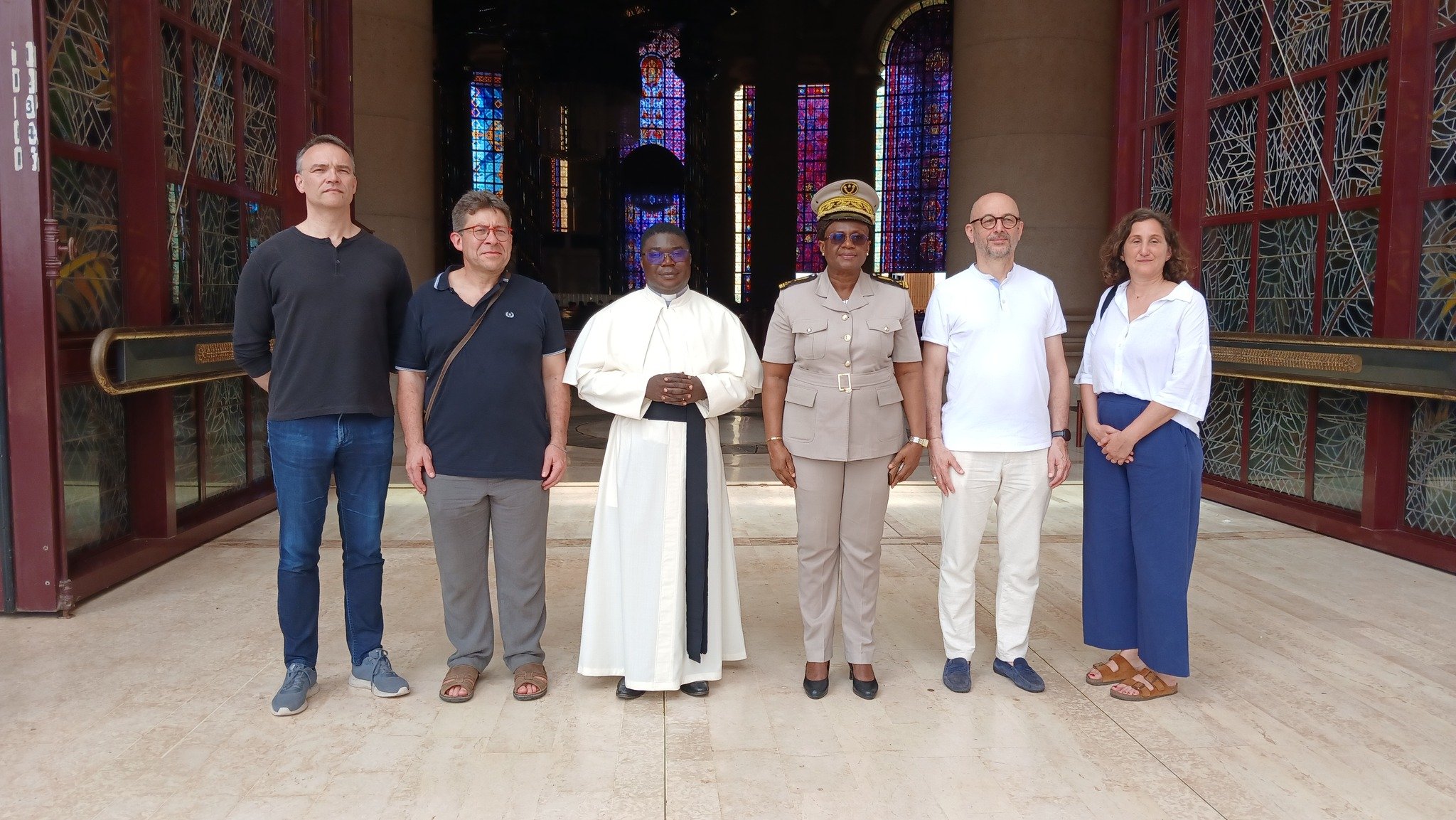 Visite du Président du Conseil économique social et environnemental de France et du Président du Conseil central de l'économie Belge