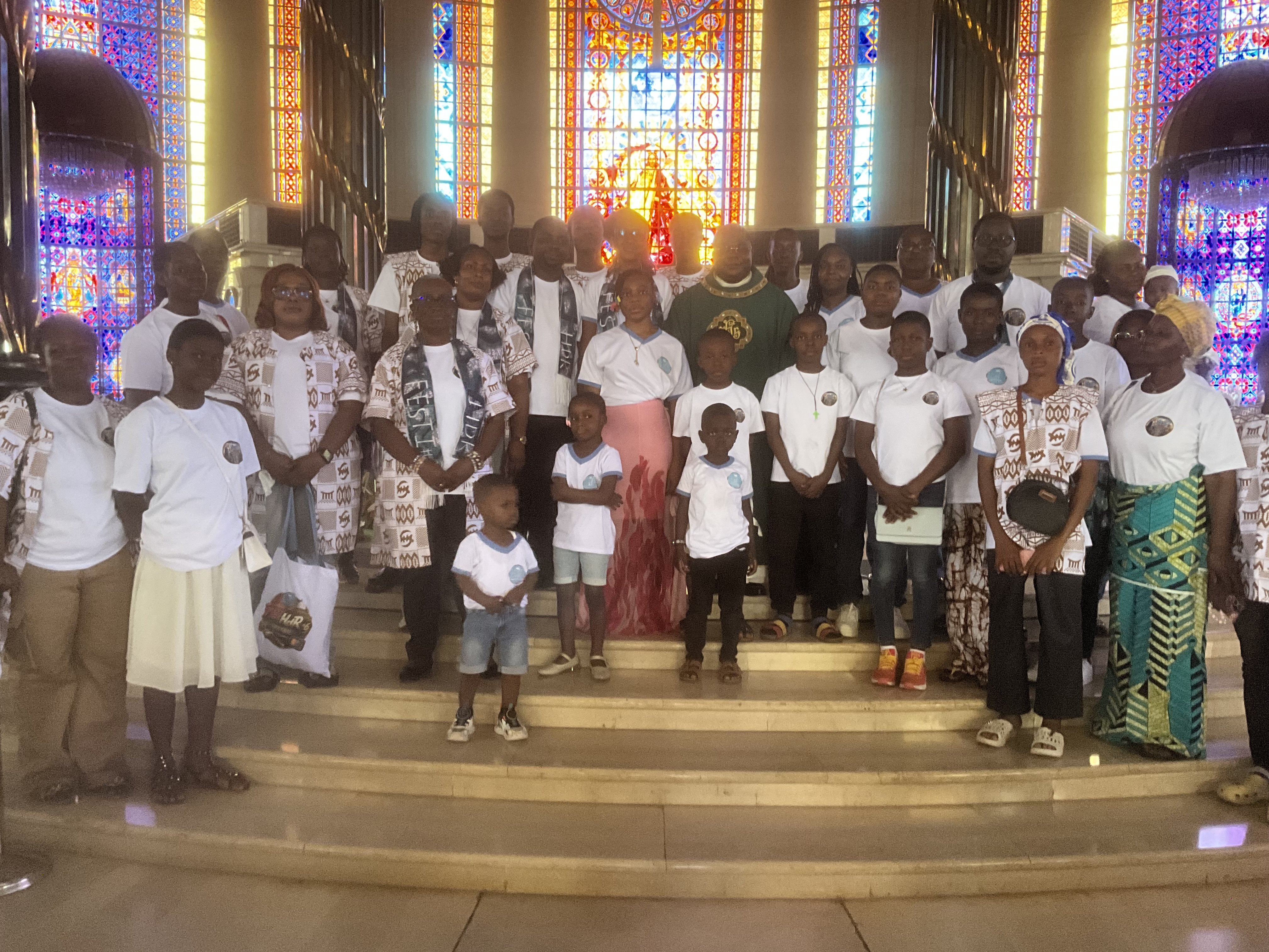 Les Héritières du Royaume de Dieu célèbrent leur 6ᵉ anniversaire à la Basilique Notre Dame de la Paix