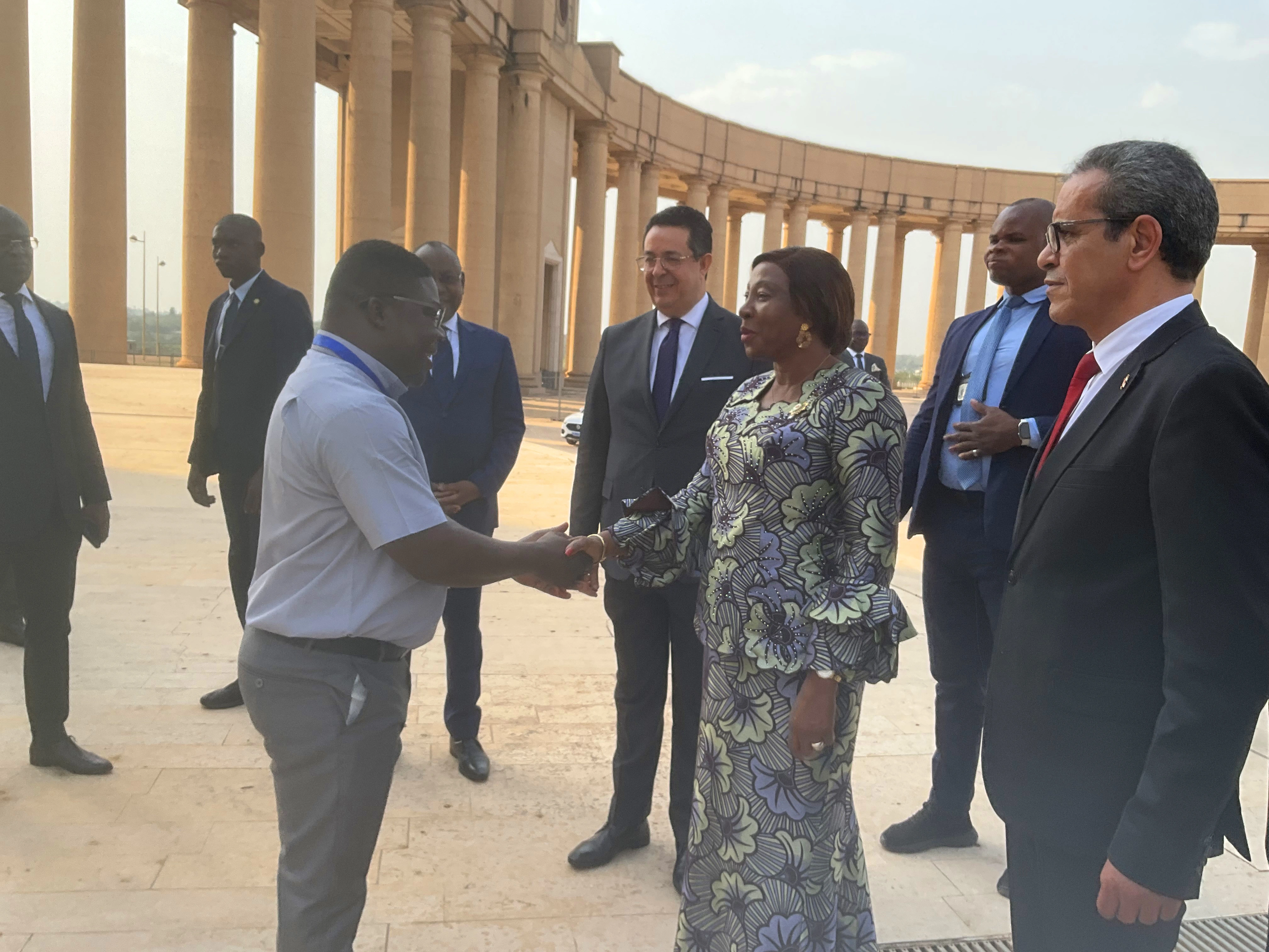 Visite du Président du Sénat tunisien à la Basilique